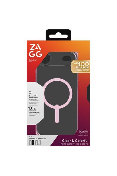 Zagg Husă SANTA CRUZ SNAP MAGSAFE pentru iPhone Air Z cu suport și protecție