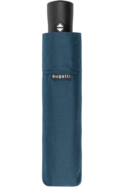 NO BRAND Umbrelă pliabilă manuală Bugatti Buddy Duo Crystal Blue