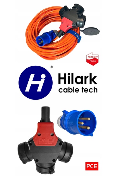 NO BRAND Cablu prelungitor adaptor rulotă/trailer Trident PUR H07BQ-F 3x2,5 ș...