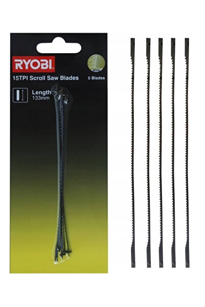 Ryobi SSB15TPI 15TPI Lamă de ferăstrău din metal zimțată (5 bucăți)