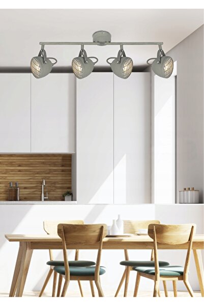 NO BRAND Aplică de perete Candellux gri GU10 50 W
