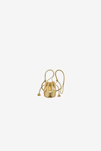MARSEPTUN Sianno Long Strap Detailed Gold Matte Bag
