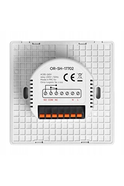 NO BRAND Termostat inteligent controlat de aplicația Tuya Smart WiFi 230V Alb