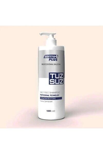 Softto Plus+1 Softto Plus Keratinli Tuzsuz Şampuan 1000 ml SLES ve Paraben İç...