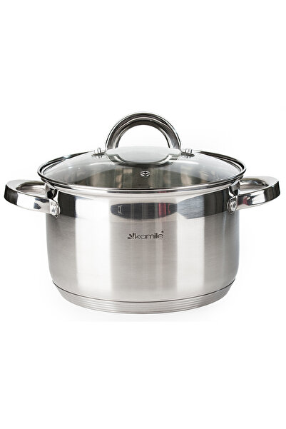 Kamille SET DE OALE DE OȚEL 10EL. Plită cu inducție pe gaz