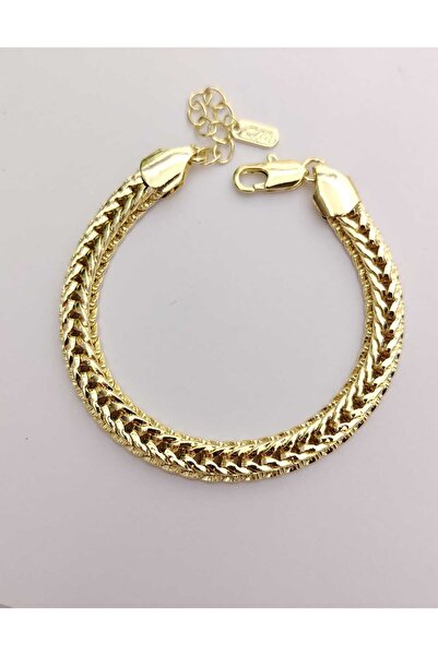 Generic Brand Simply bracelet, stainless steel plated with 14k gold