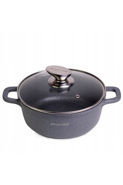 Kamille GARNEK BRYTFANNA 2,3L oală cu înveliș de piatră, pentru inducție și g...