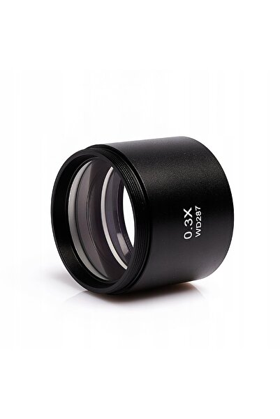 TECHREBAL Lentilă Barlow 0.3x pentru microscop