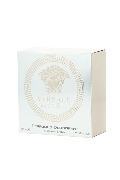 Versace Eros pour Femme DEO in a 50 ml glass bottle W