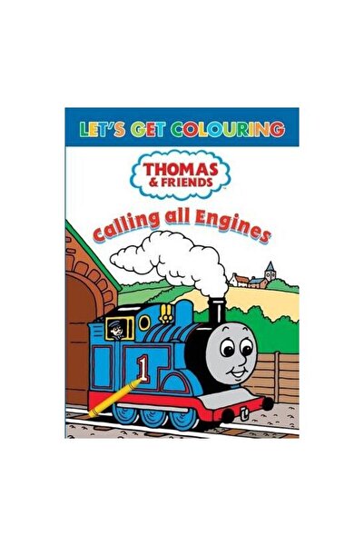 DEAN Să începem să colorăm: Thomas și prietenii îl chemă pe toate locomotivele