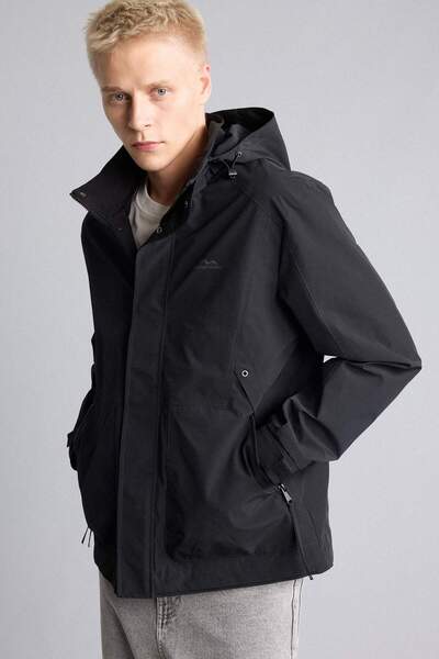 DeFacto Water Repellent Hooded Coat C8284Ax26Au