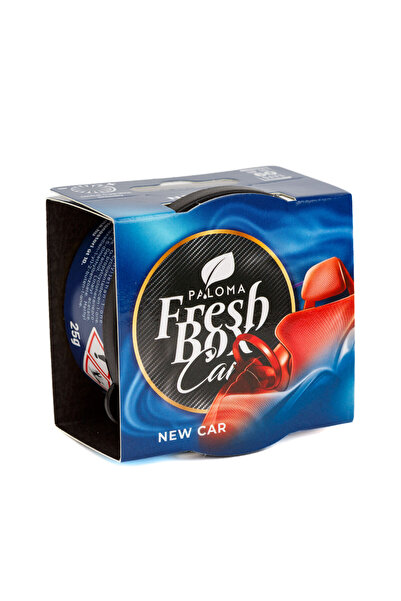 PALOMA Odorizant auto Fresh Box New Car, 25 g, pentru suportul de pahare
