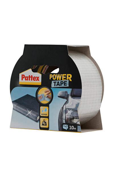 Pattex Bandă adezivă transparentă Power Tape 10 m, extra puternică, impermeab...