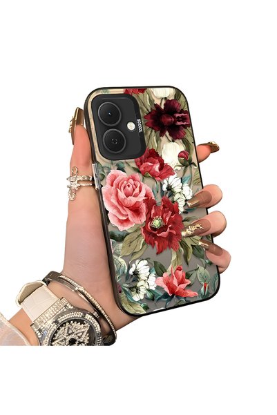 ucuc Tecno Spark Go 2(Km4) Compatible Hard Acrylic Back Silicone Edge Lens Pr...