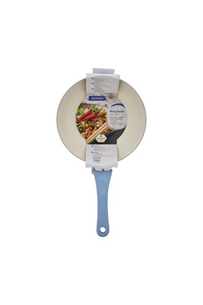 İdeen Welt Ideenwelt Wok Tava Seramik Kaplama Yeşil, 20 cm
