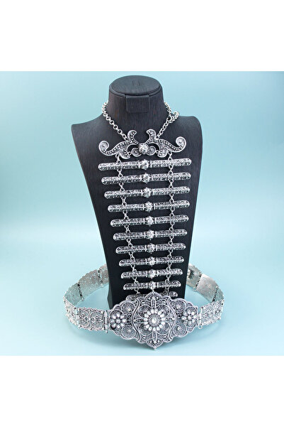 choice2 Skeleton body Belly Chains TGNVS250SETGYIN Retro Central Asian Caucas...