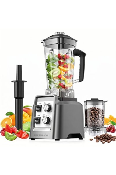 Seve Shop Profesional 2-în-1 SeveShop ®   Blender Teendow, Motor de 1800W, Râ...