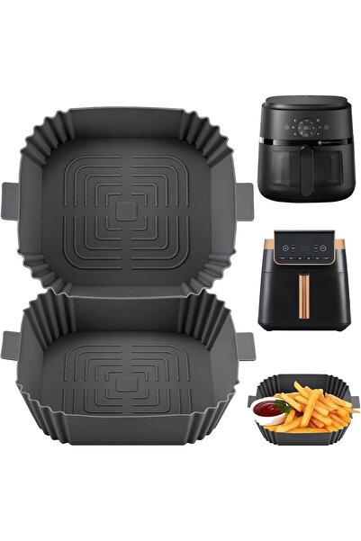 Nobrand Accesorii pentru friteuza cu aer cald - Formă de silicon reutilizabil...