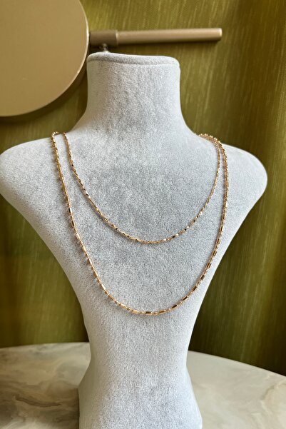 XUPING JEWELRY Rose Gold Anti-Tarnish Chain