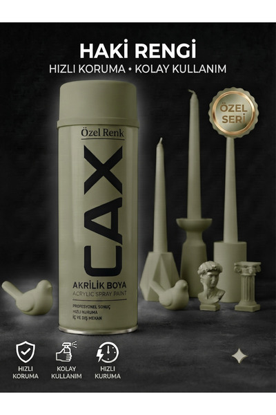 caxcolors Akrilik Sprey Boya 400 ml Mobilya Hobi Boyası
