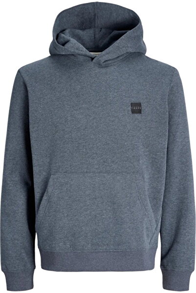 Jack & Jones JACK &JONES Hanorac melanj Fusion Branding - 12300830-Outer Space