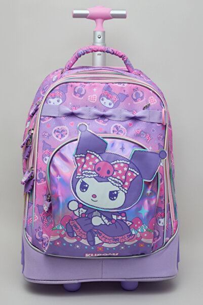R&B Kuromi Print 20" Trolley Backpack