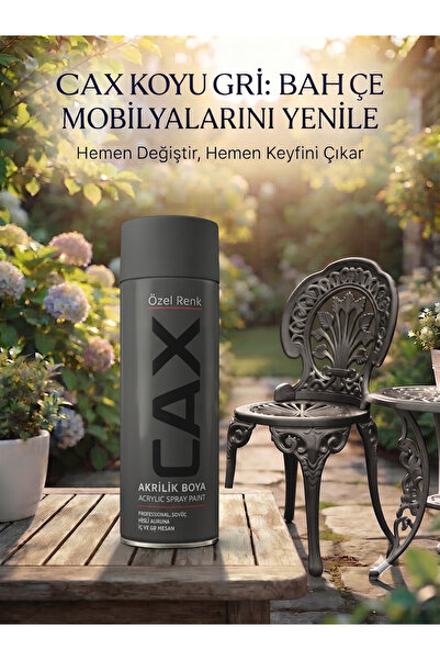 caxcolors CAX Rengi Akrilik Sprey Boya 400ml - Ahşap Bahçe Mobilyası ve Hobi ...