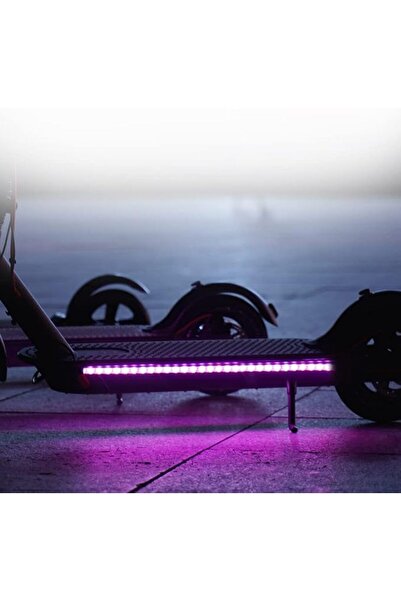 YARDHOBI شريط إضاءة LED للسكوتر الكهربائي، قطعتان من الأشرطة الملونة القابلة ...