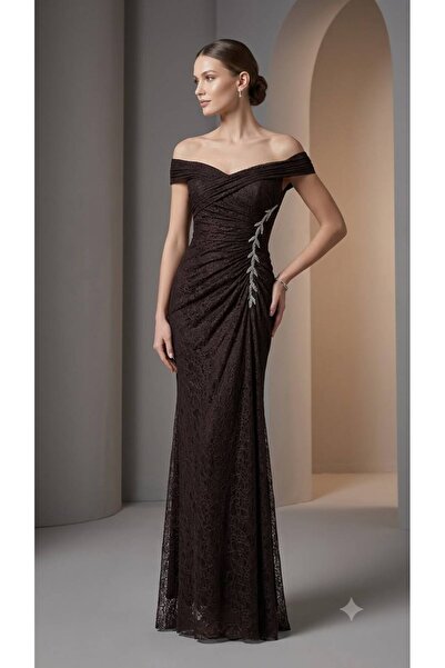 FOR COSTUME Straplez Abiye-10533