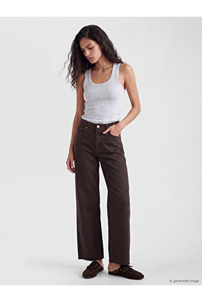 LC Waikiki High Waist Wide Leg Women's Jean Pants for Style Enthusiasts from ...