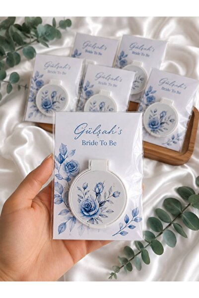 Bride Partisi Kına Gecesi Hediyelik Cep Aynası Söz, Nişan, Düğün, Bride To Be Hediyelik 12 Adet