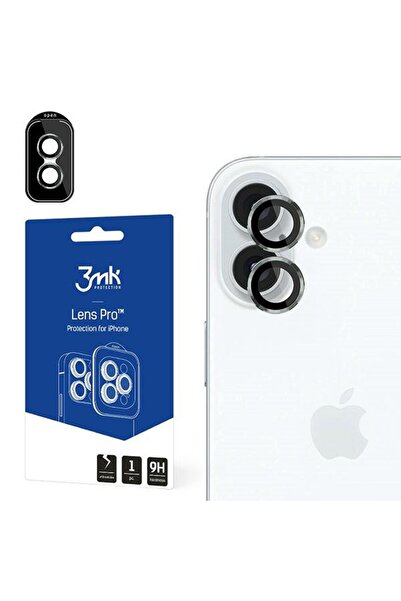 3MK Προστασία Φακού Pro iPhone 16/ 16 Plus Πράσινο