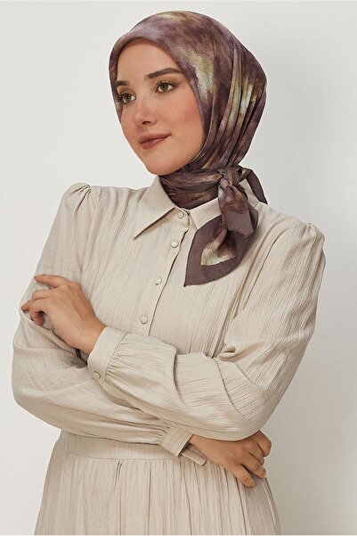 Alvina Patterned Viscose Scarf 8640