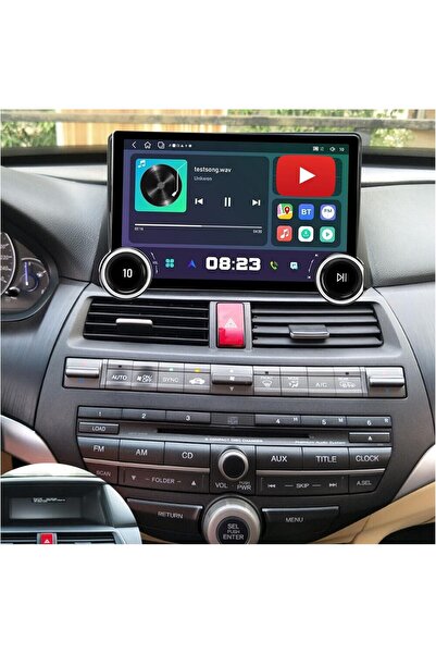 Carplayer Honda accord diamond dual knob android screen model 2008-2012 wirel...
