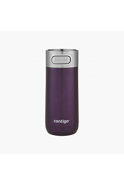 Contigo Plain Stainless Steel Travel Mug with Autoseal Spout and Leak Resista...