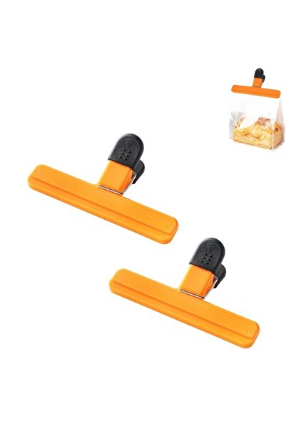 STARSTAR Two-pack of large orange sealing clips