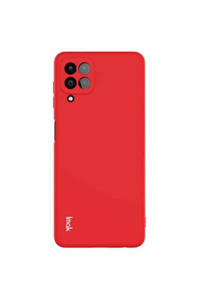 Case IMAK UC-2 Σειρά Ματ Θήκη TPU Σιλικόνης για Samsung Galaxy A22 4G - Κόκκινο