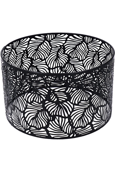 STARSTAR Black diffused iron lampshade 25x16cm.