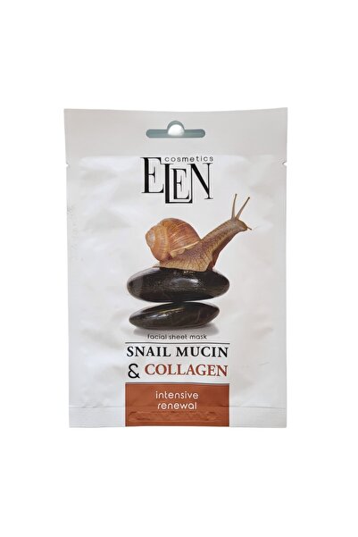 ELEN COSMETİCS Masca faciala servetel Snail Mucin & Collagen (Intensive Renewal)
