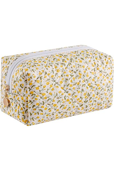 HHQQWZ Makeup Bag Travel Cosmetic Bag for Women Girls, Zipper Make Up Pouch, ...