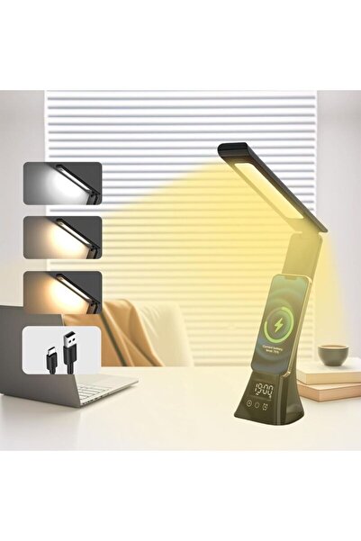 STARSTAR Rechargeable wireless LED desk lamp dimmable.