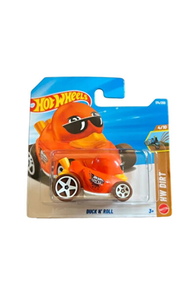 HOT WHEELS Mașină, Duck N' Roll, portocalie, model 2026, scară 1:64