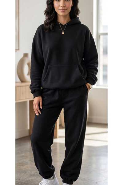 EFFRENATU Unisex Character Hooded Sweatshirt Set - Face and All-Over Surface ...