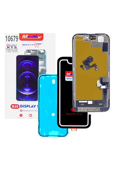 Musttby Display OLED flexibil, LCD programabil pentru diagnosticare Apple iPh...