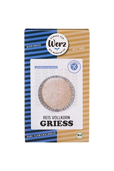 Werz Griș de orez integral, bio, fără gluten, 250g
