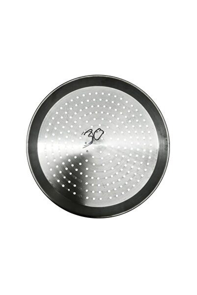 ÖZDEMİR METAL 30 CM SADE DELİKLİ PİZZA TAVASI