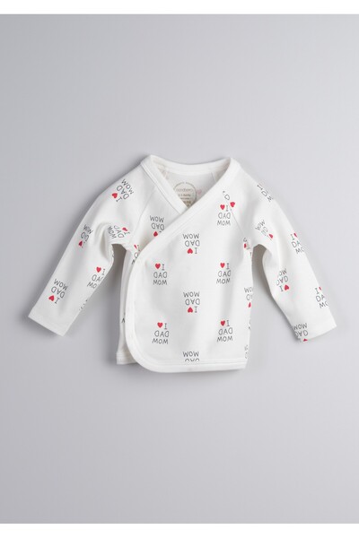 Bondberro Baby Double-Breasted Vest 100% Cotton (Red Heart)