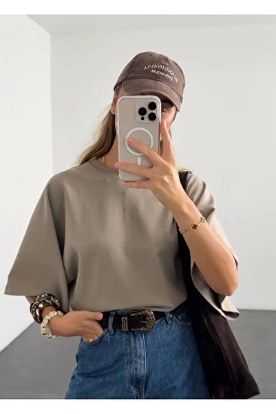 zenna Yarasa Kol Oversize Tişört