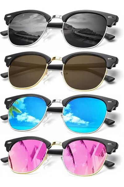 GENERAL KALIYADI Sunglasses Men Polarized Sunglasses for Men Women Unisex Sem...