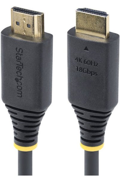 startech Καλώδιο HDMI 2.0 Premium Υψηλής Ταχύτητας 4K 60Hz HDR HDMI Αρσενικό ...